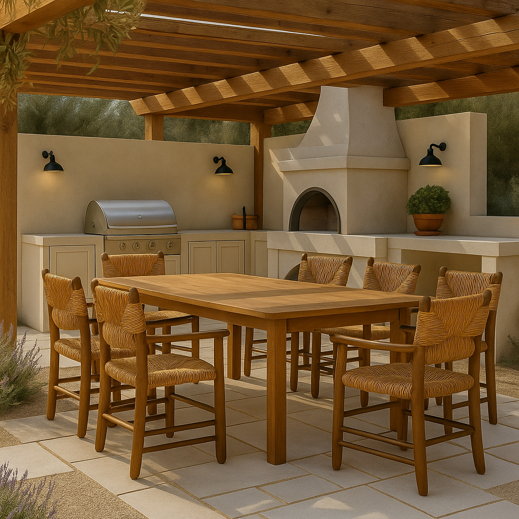 Amirgos Rustic Dining Chair