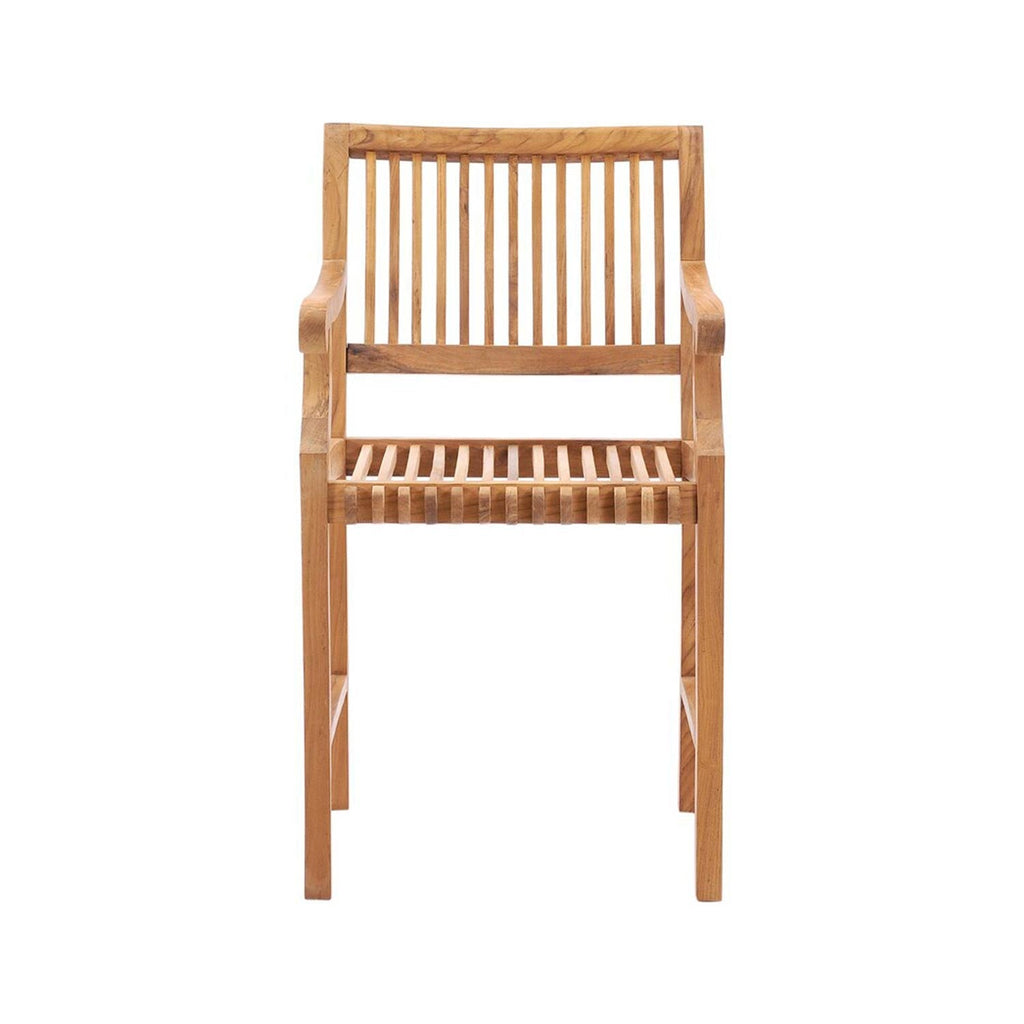 Bertrand Teak Outdoor Bar Stool
