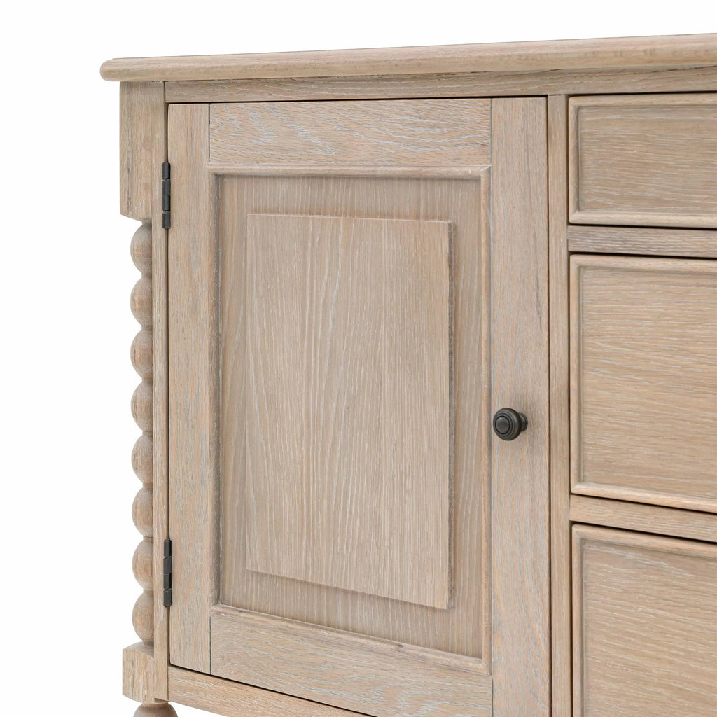Blenheim 2 Door 3 Drawer Oak Sideboard