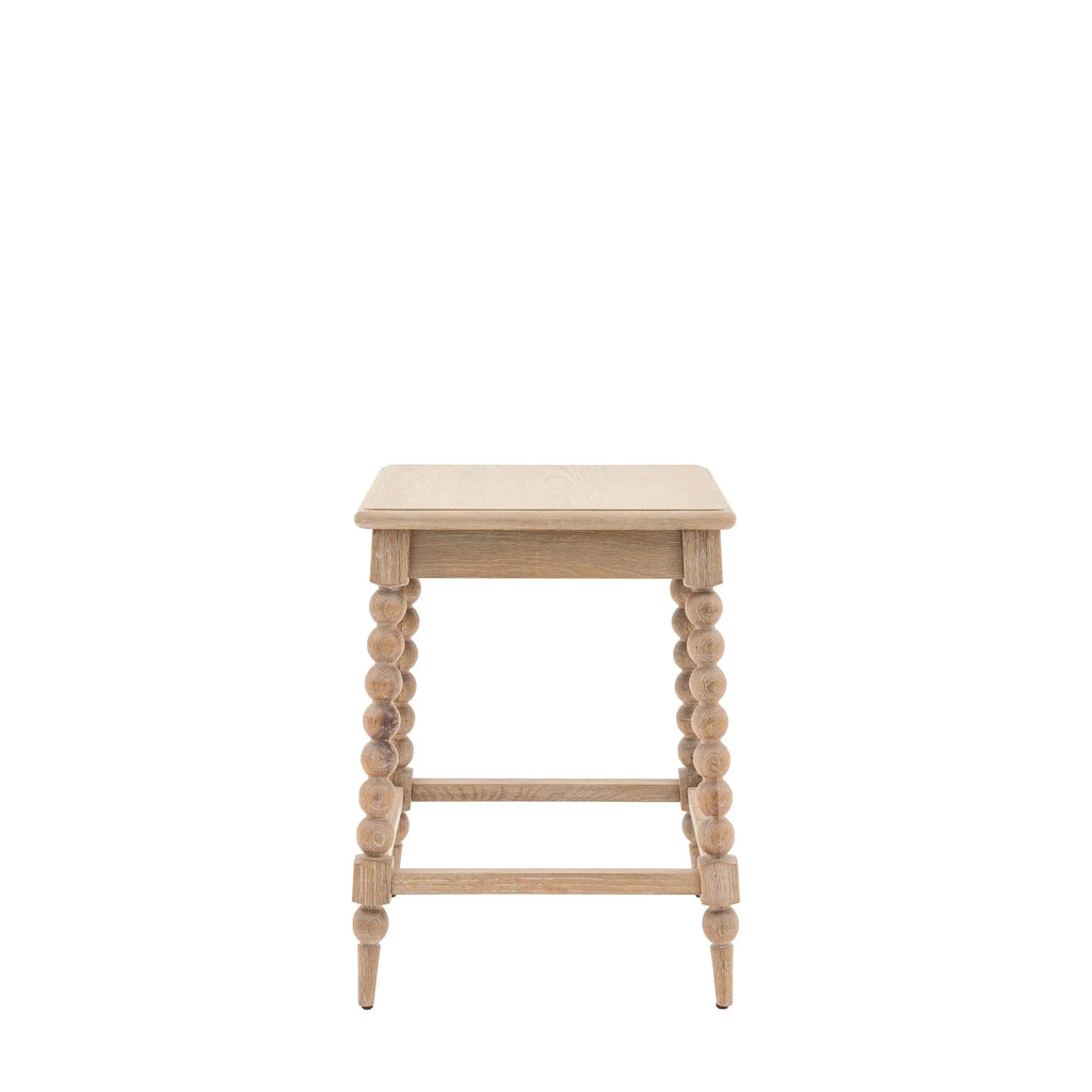 Blenheim Square Oak Side Table
