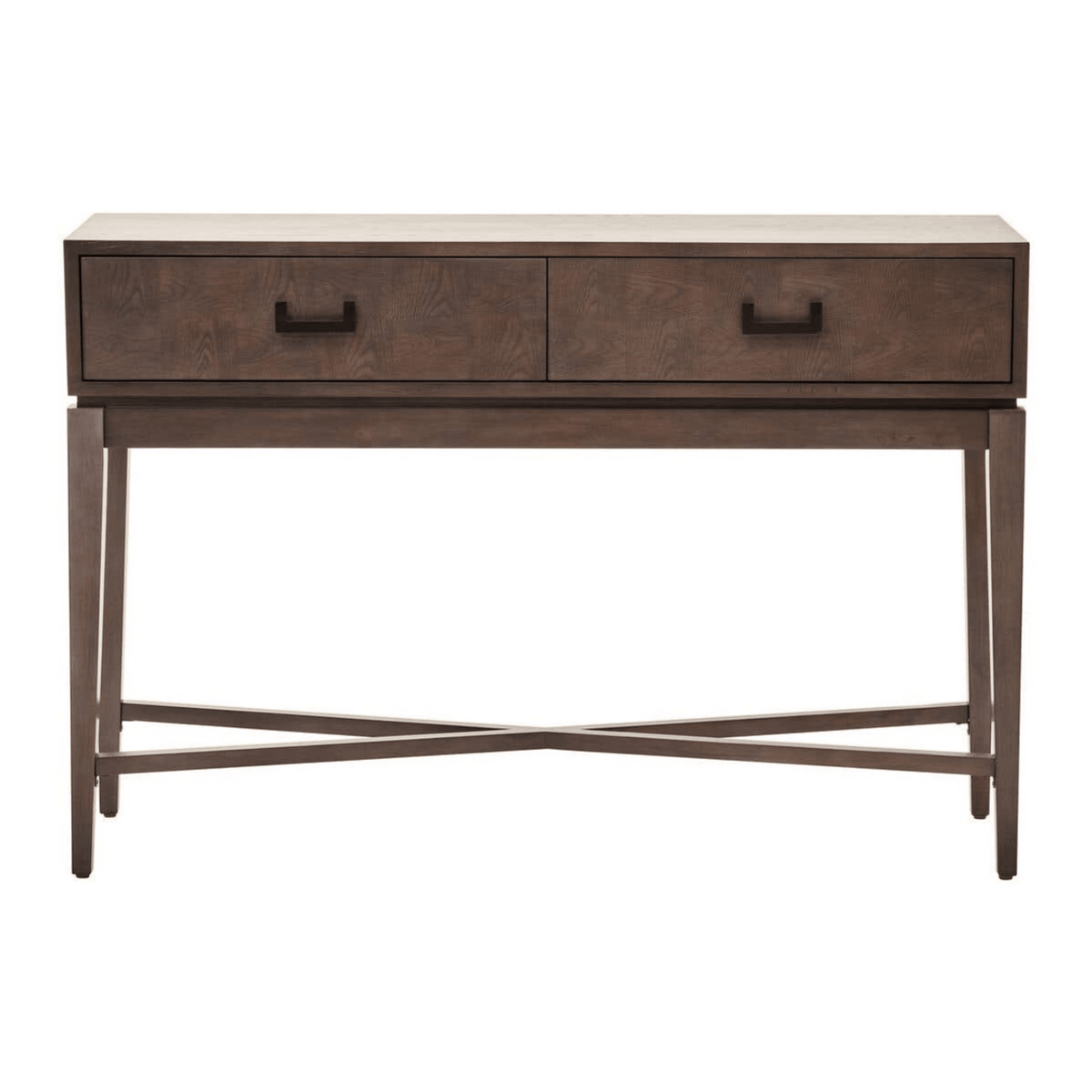 Calyptra Antique Grey 2 Drawer Console Table