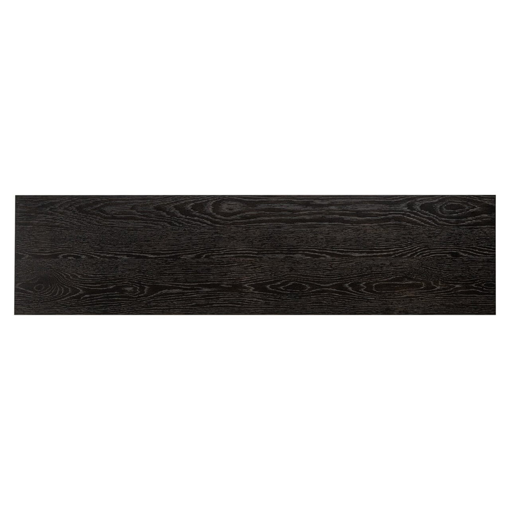 Churchill Black Wooden Arch Console Table