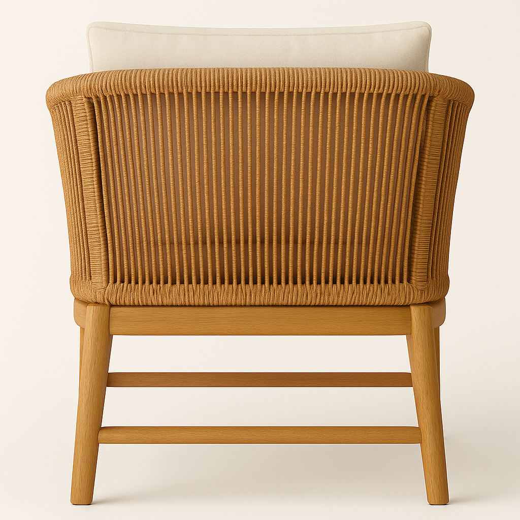 Closter Outdoor Teak Club Chair
