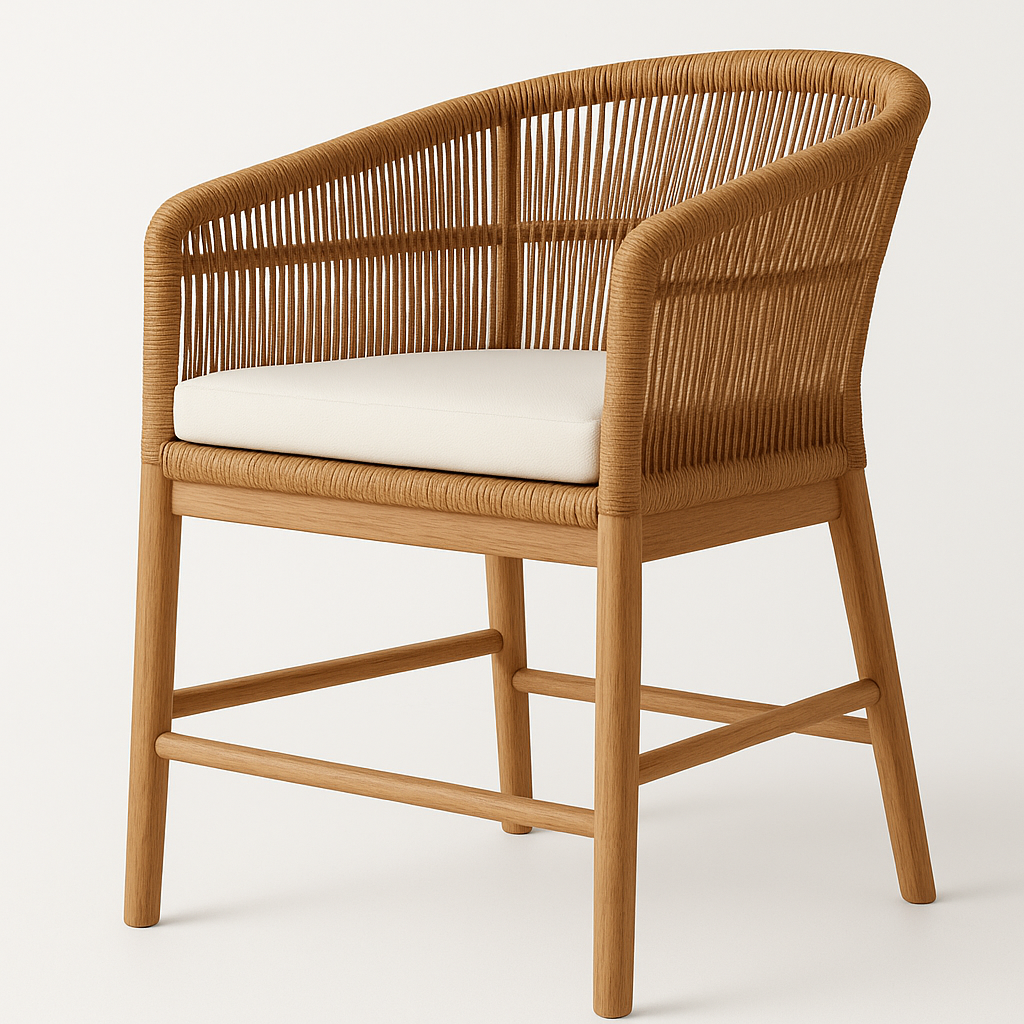 Closter Outdoor Teak Dining Chair