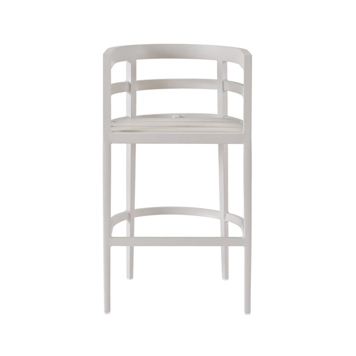 Didier Upholstered Teak Outdoor Bar Stool