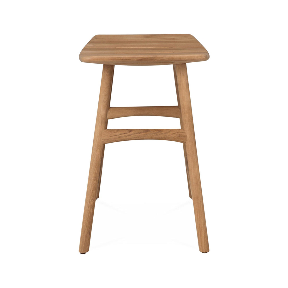 Edmond Backless Teak Outdoor Bar and Counter Stool