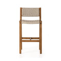 Elise Armless Teak Outdoor Bar Stool