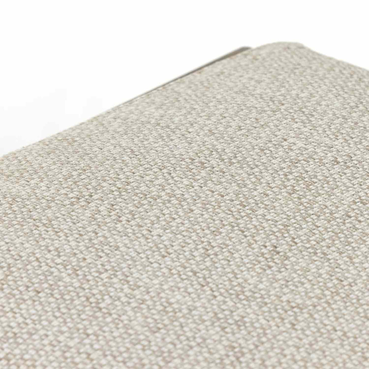 Emmanuel Upholstered Backless Teak Outdoor Bar Stool