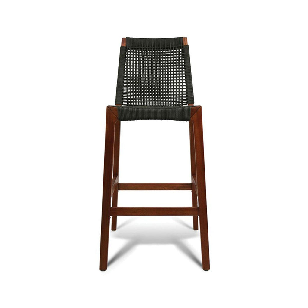 Felix Armless Teak Outdoor Bar Stool