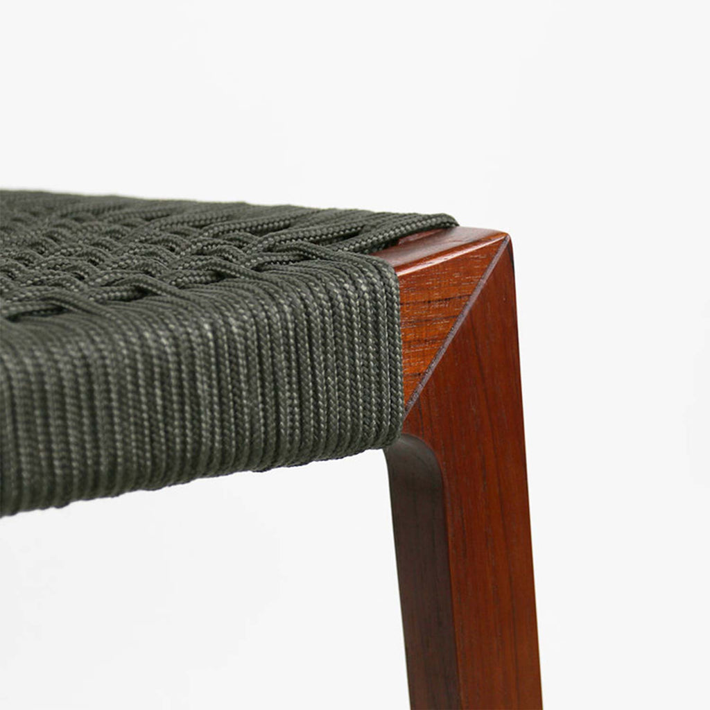 Felix Armless Teak Outdoor Bar Stool