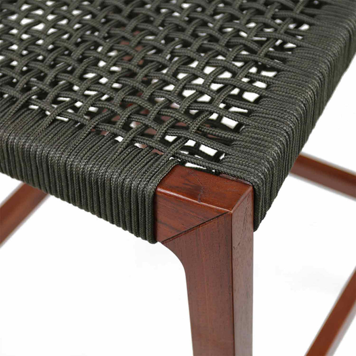 Felix Armless Teak Outdoor Bar Stool
