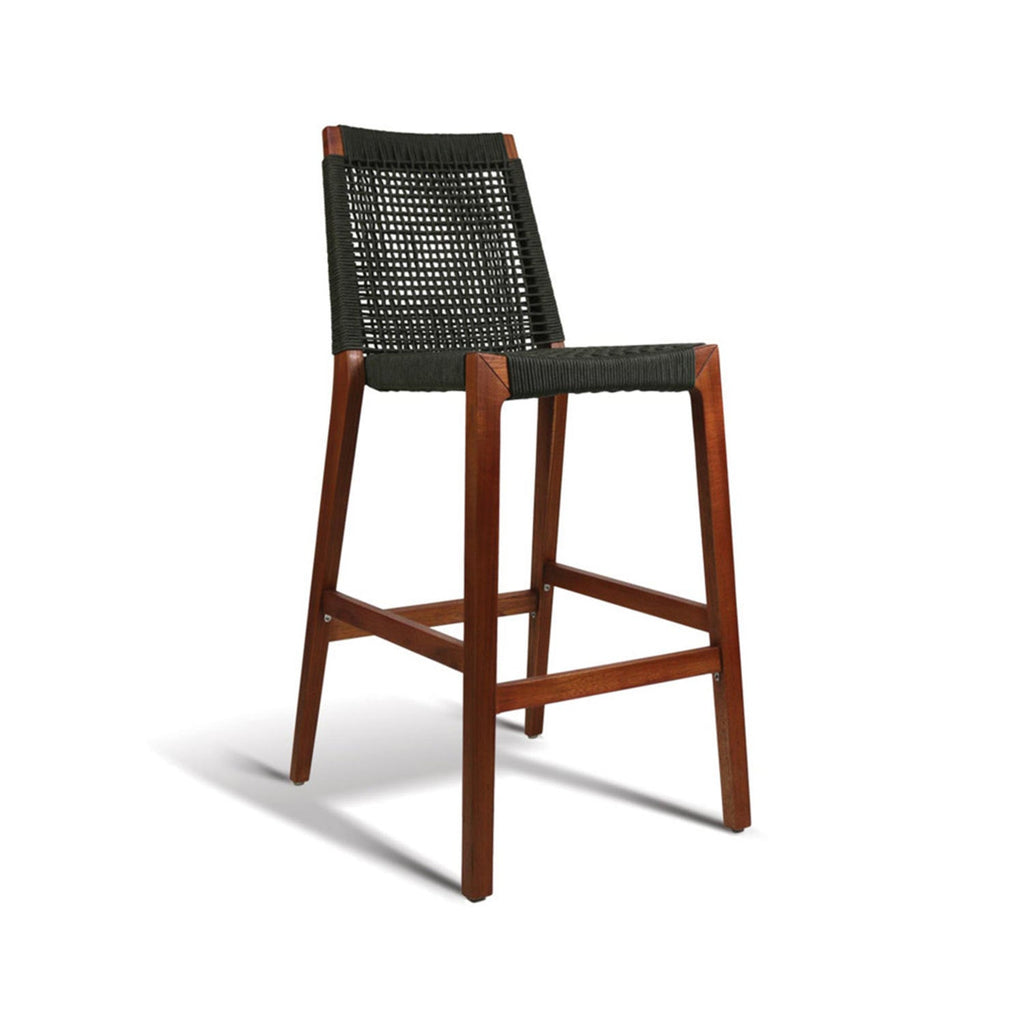 Felix Armless Teak Outdoor Bar Stool