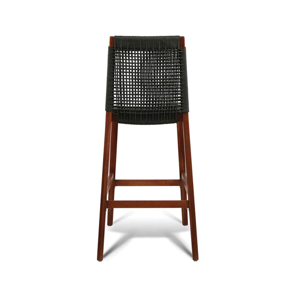 Felix Armless Teak Outdoor Bar Stool