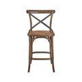 Fernand Backless Teak Outdoor Bar Stool