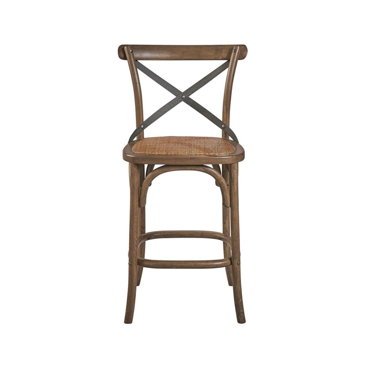 Fernand Backless Teak Outdoor Bar Stool