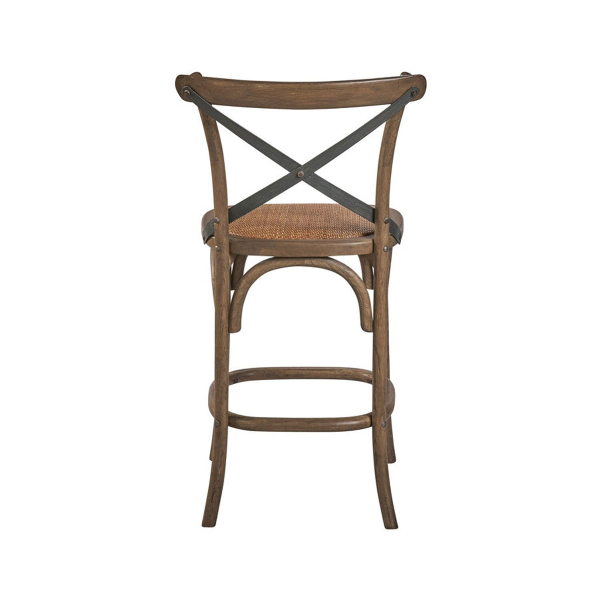 Fernand Backless Teak Outdoor Bar Stool