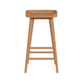 Florian Backless Teak Outdoor Bar Stool