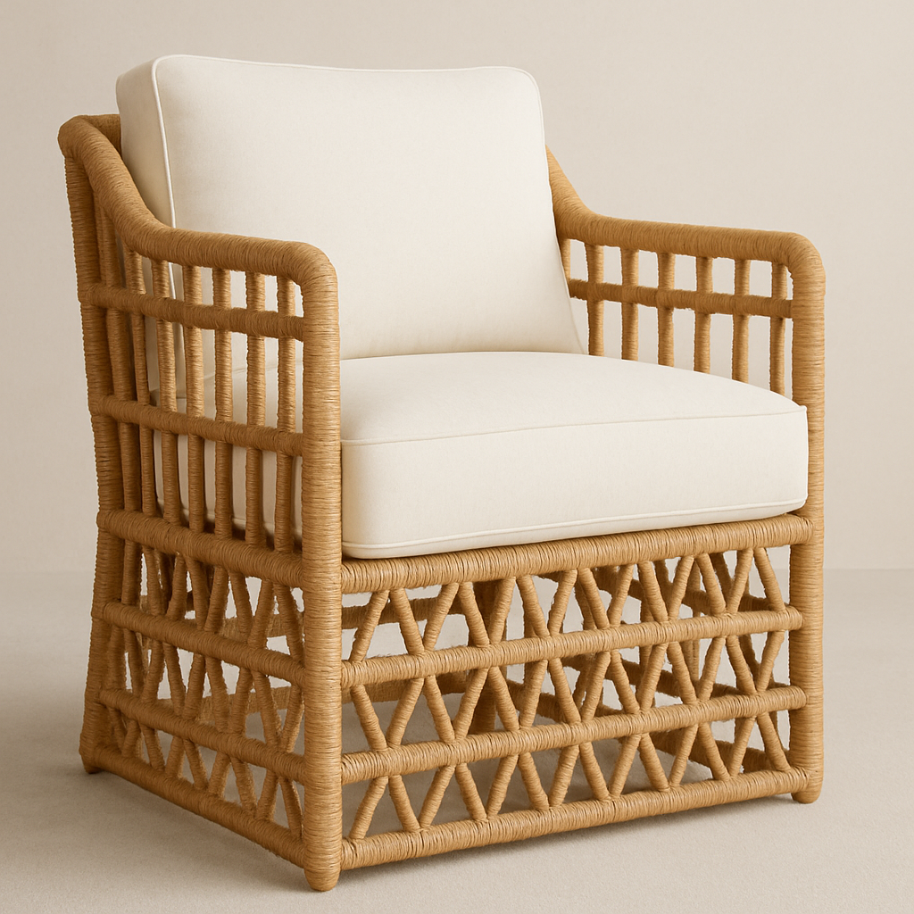 Folley All Weather Outdoor Patio Accent Chair