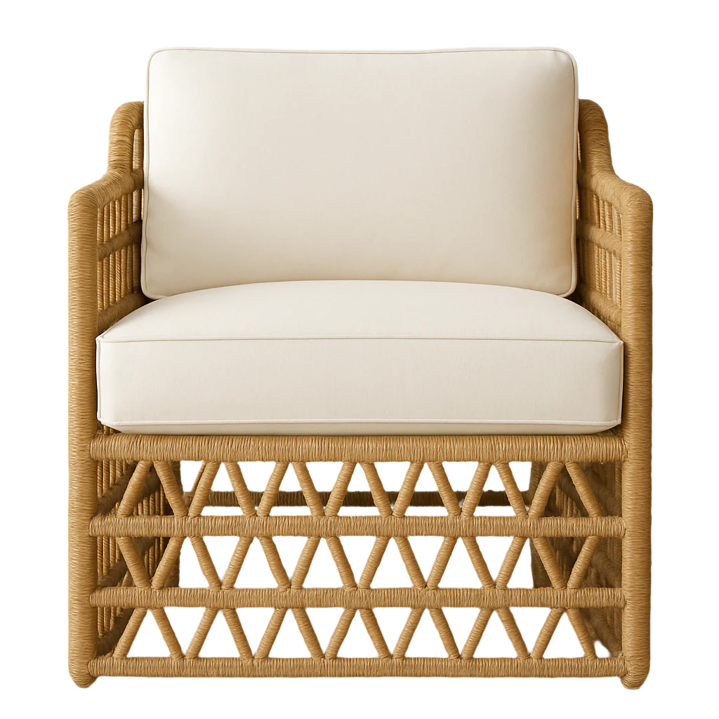 Folley All Weather Outdoor Patio Accent Chair