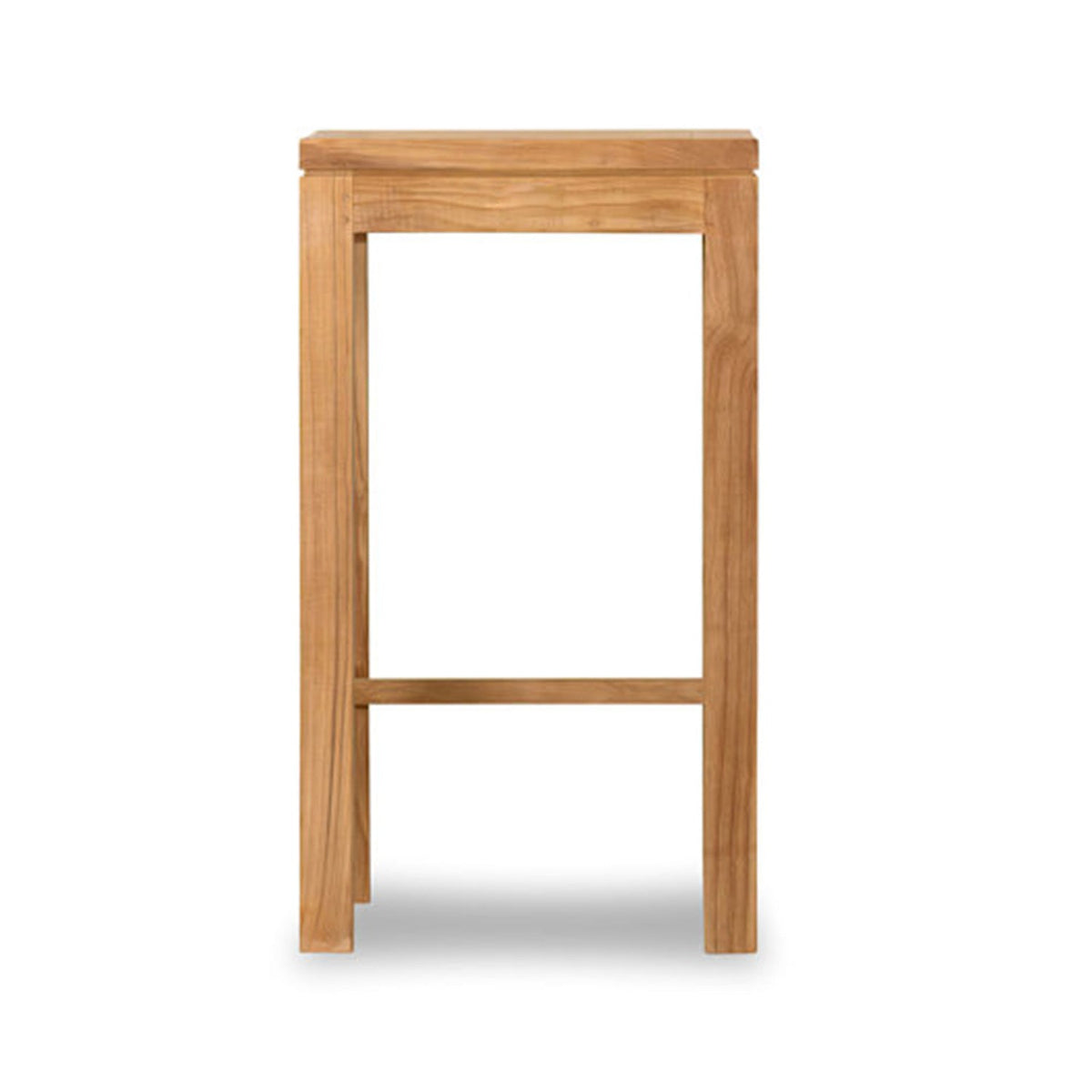 Francis Backless Teak Outdoor Bar Stool