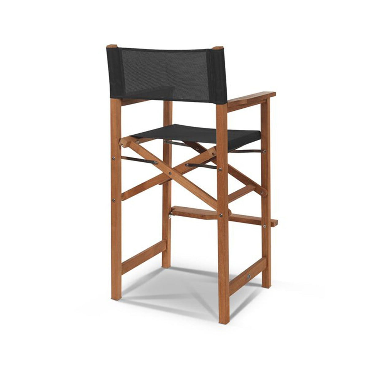 Gael Folding Teak Outdoor Bar Stool