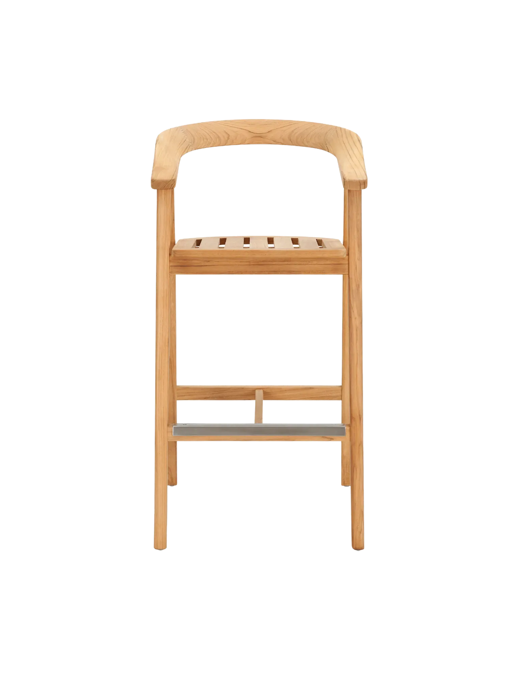 Georges Teak Outdoor Bar Stool