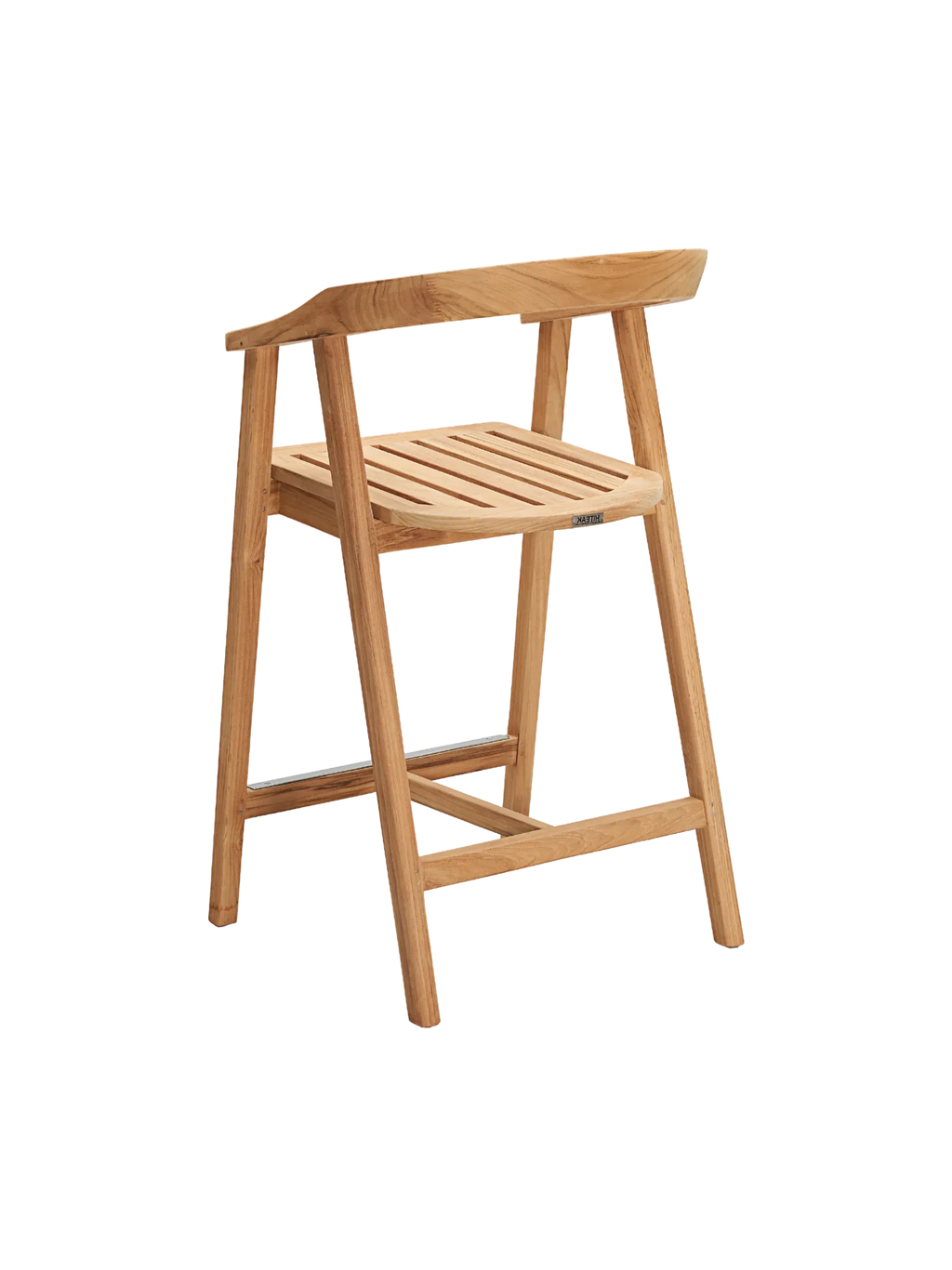 Georges Teak Outdoor Bar Stool