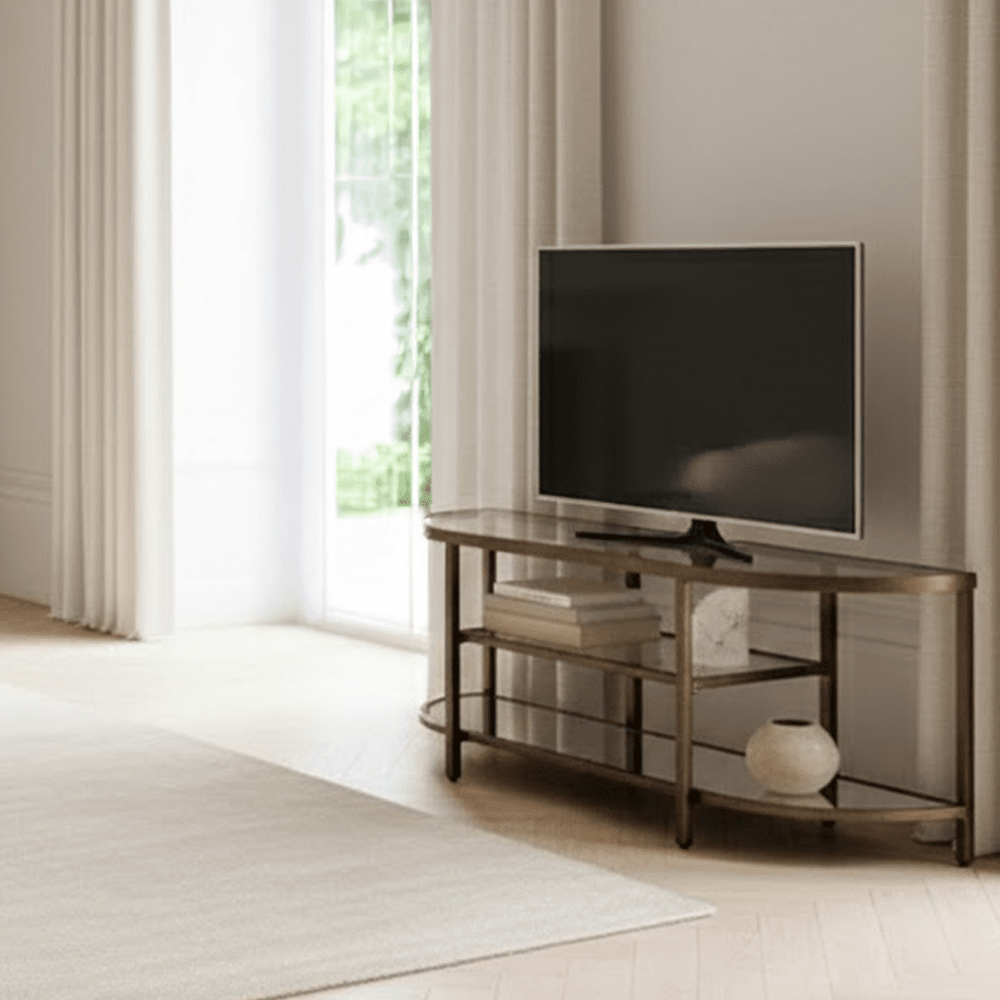 Hamilton Bronze Metal TV Unit