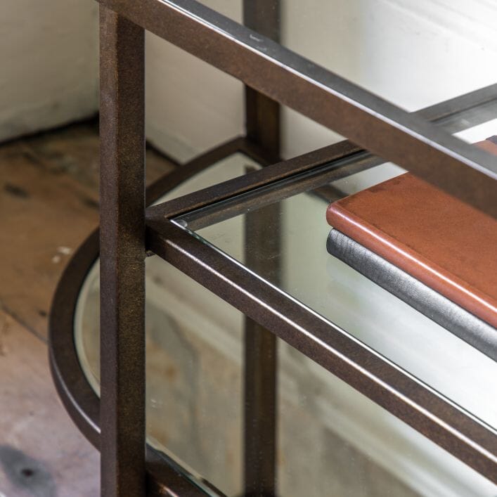 Hamilton Bronze Metal TV Unit
