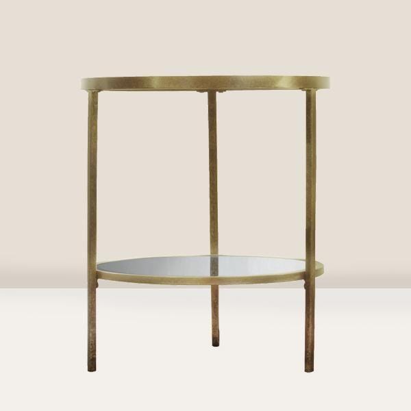 Hamilton Champagne Side Table