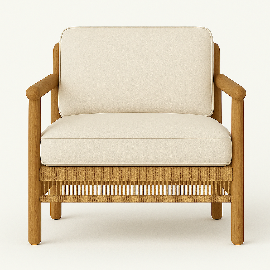 Jarno Outdoor Club Lounge Chair