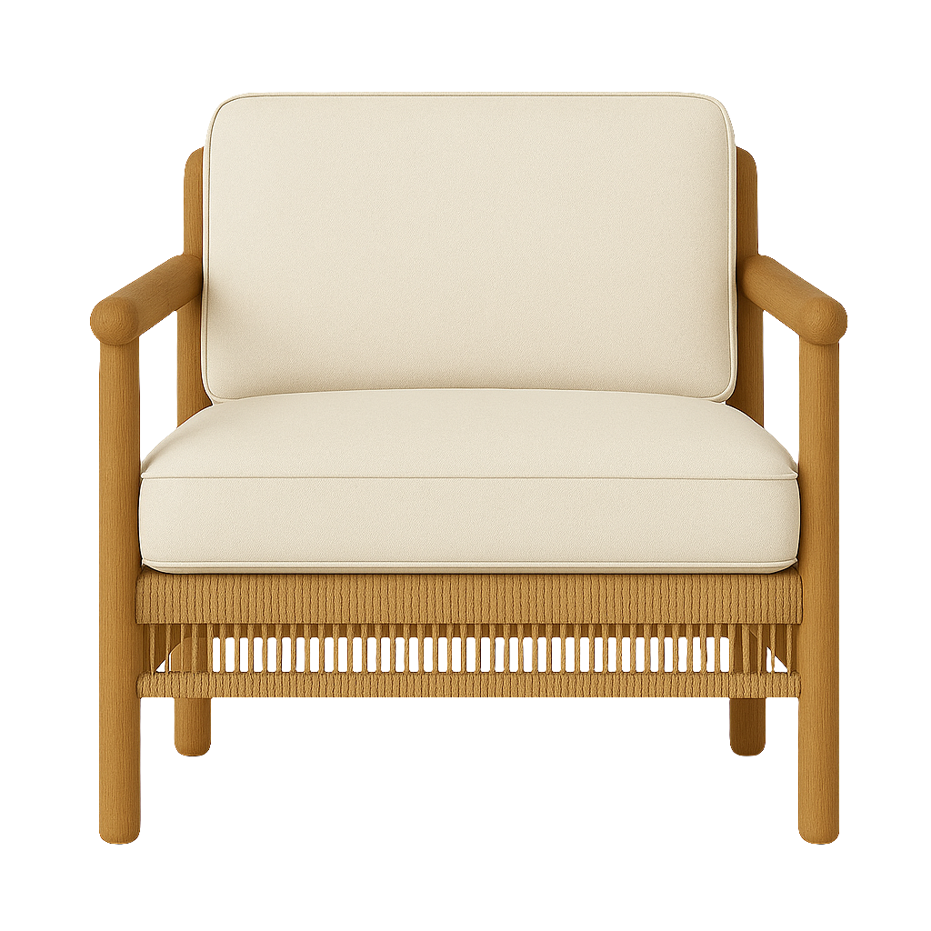Jarno Outdoor Club Lounge Chair