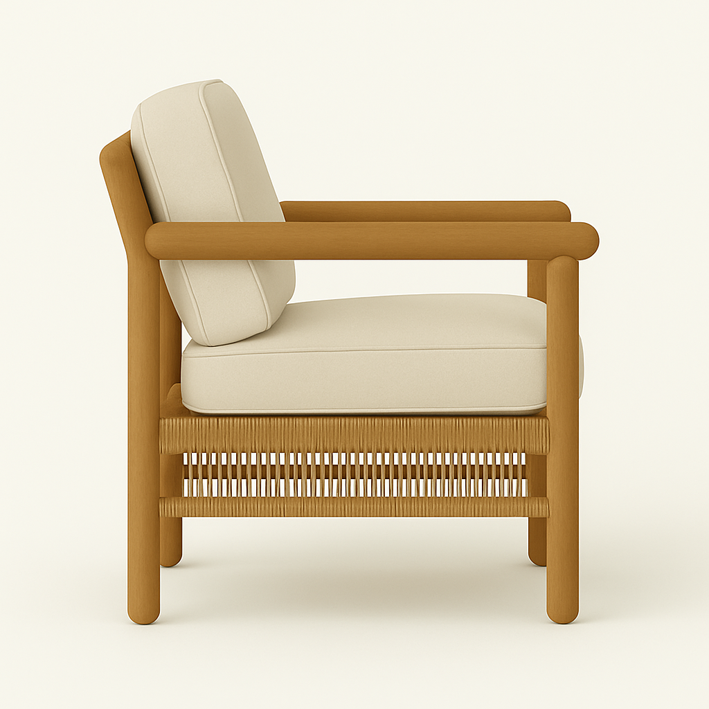 Jarno Outdoor Club Lounge Chair
