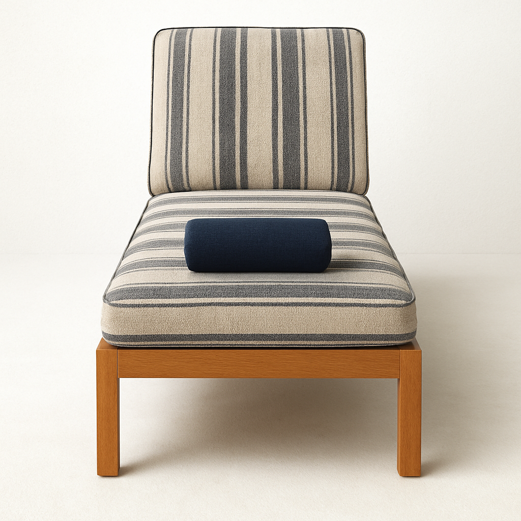 Jean-Luc Teak Outdoor Chaise Lounger
