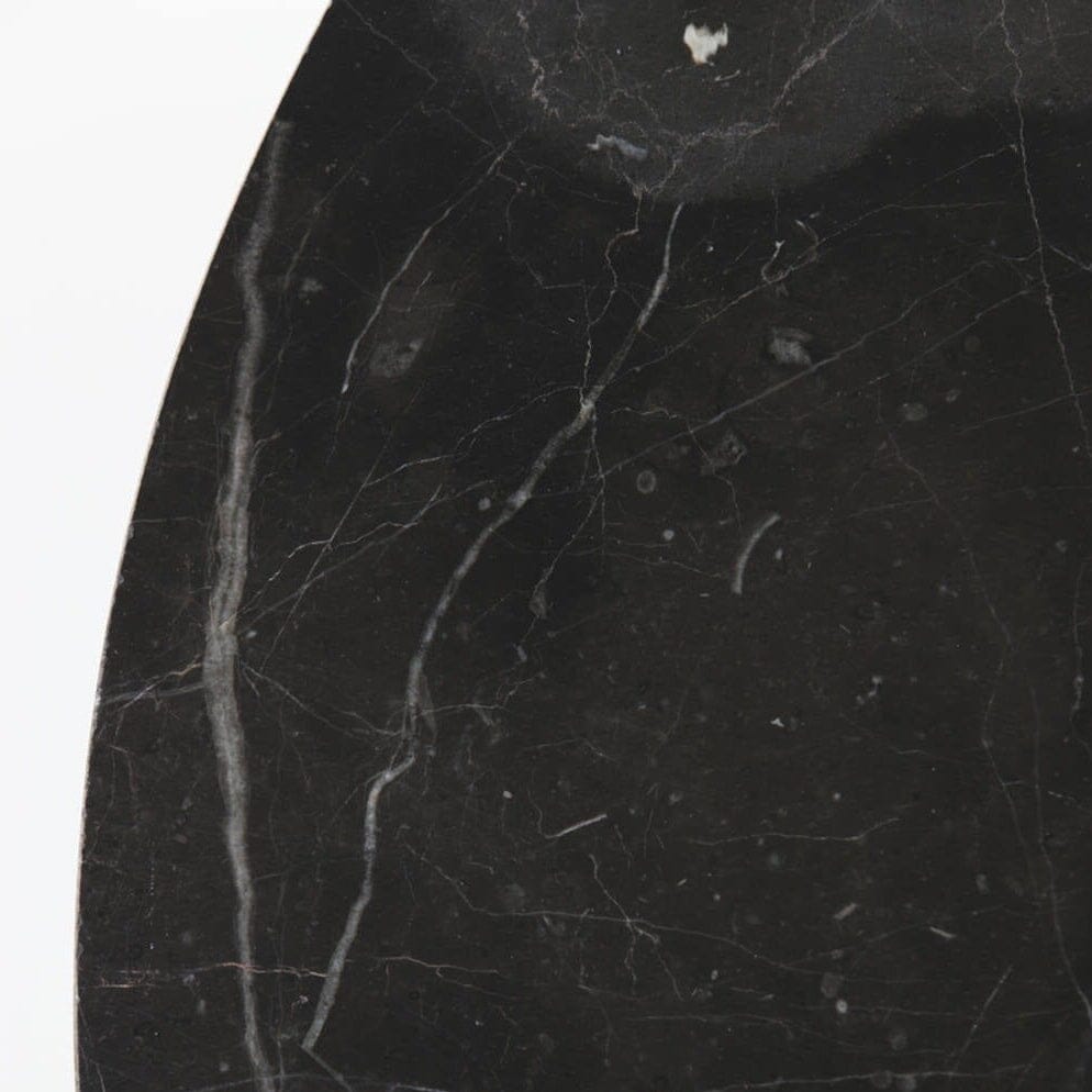 Keller Black Marble Nesting Coffee Tables