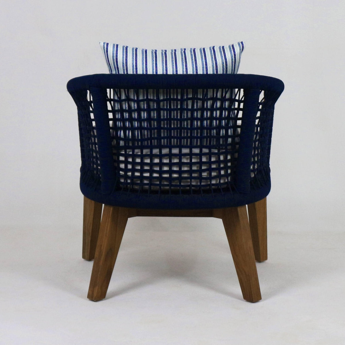Kuningan Outdoor Lounge Chair with UV protected outdoor weaving