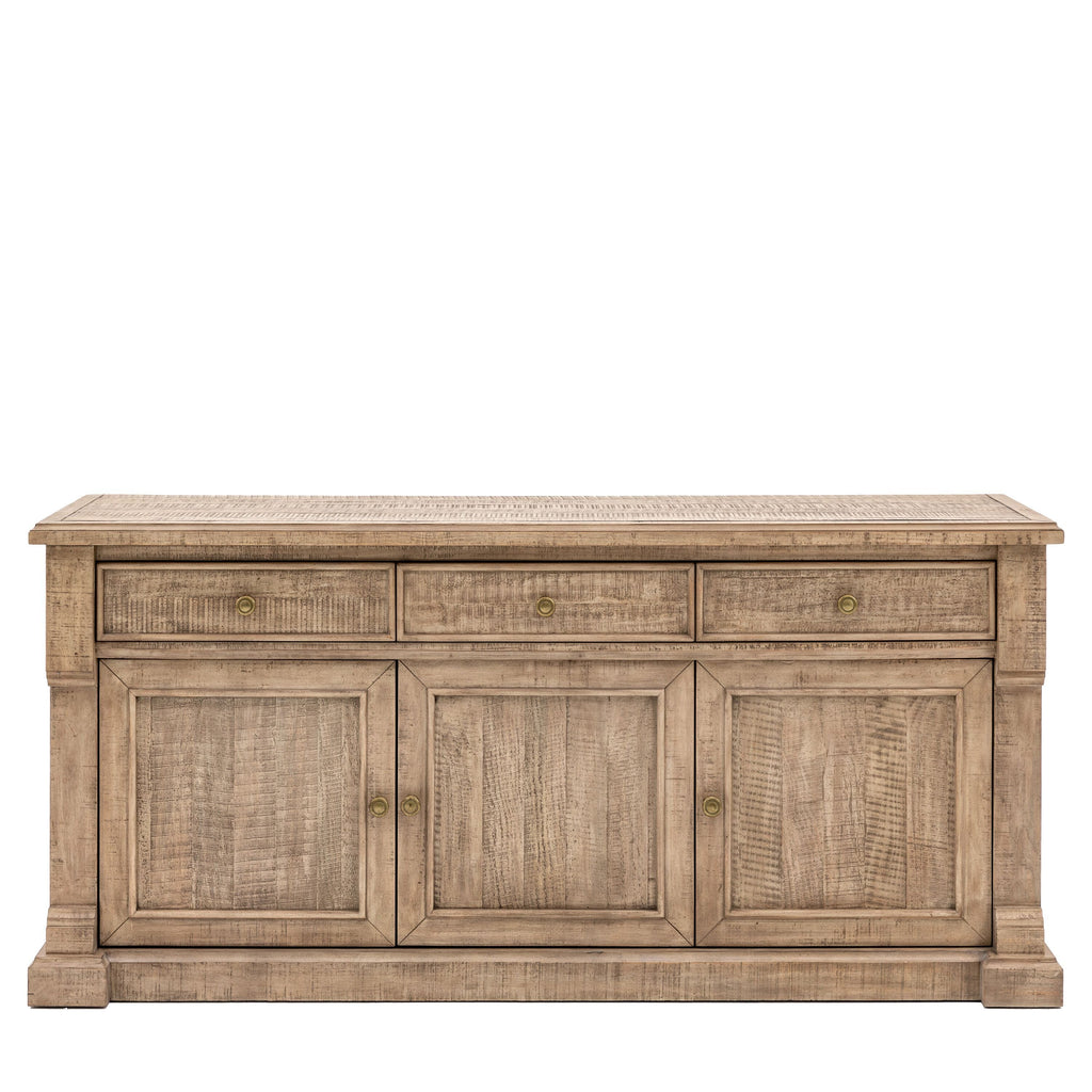 Lilliana Luxury 3 Door 3 Drawer Sideboard with Brass Handles