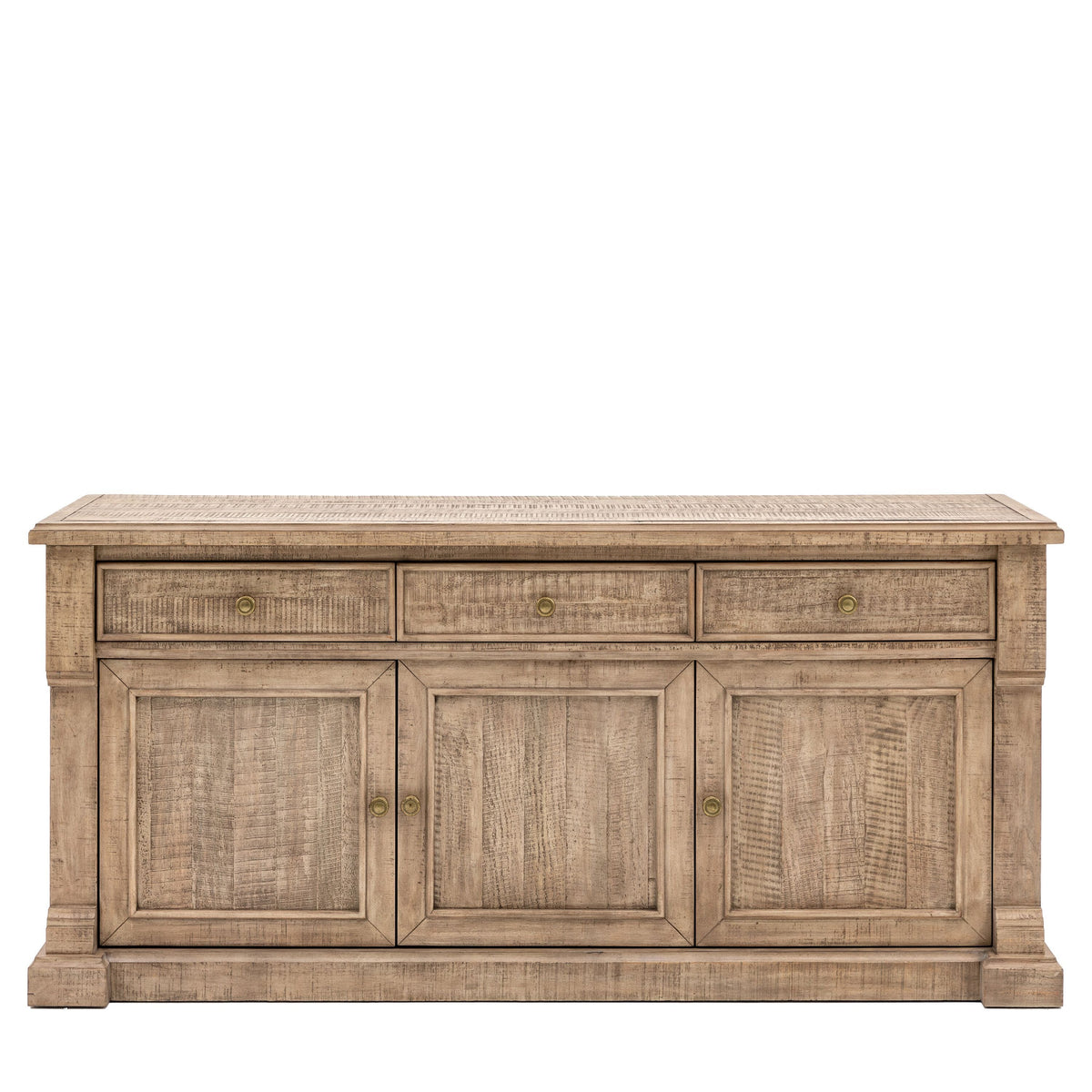 Lilliana Luxury 3 Door 3 Drawer Sideboard with Brass Handles