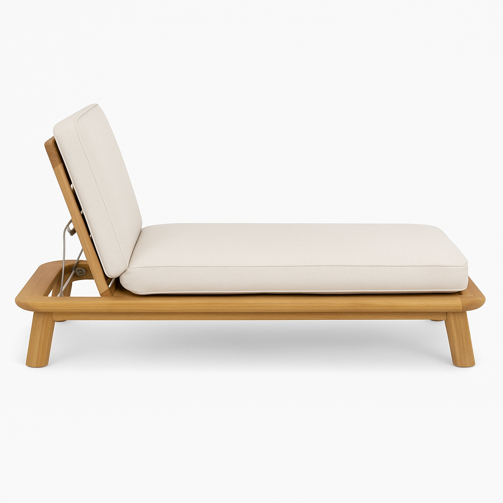 Limos FSC Teak Sun Lounger