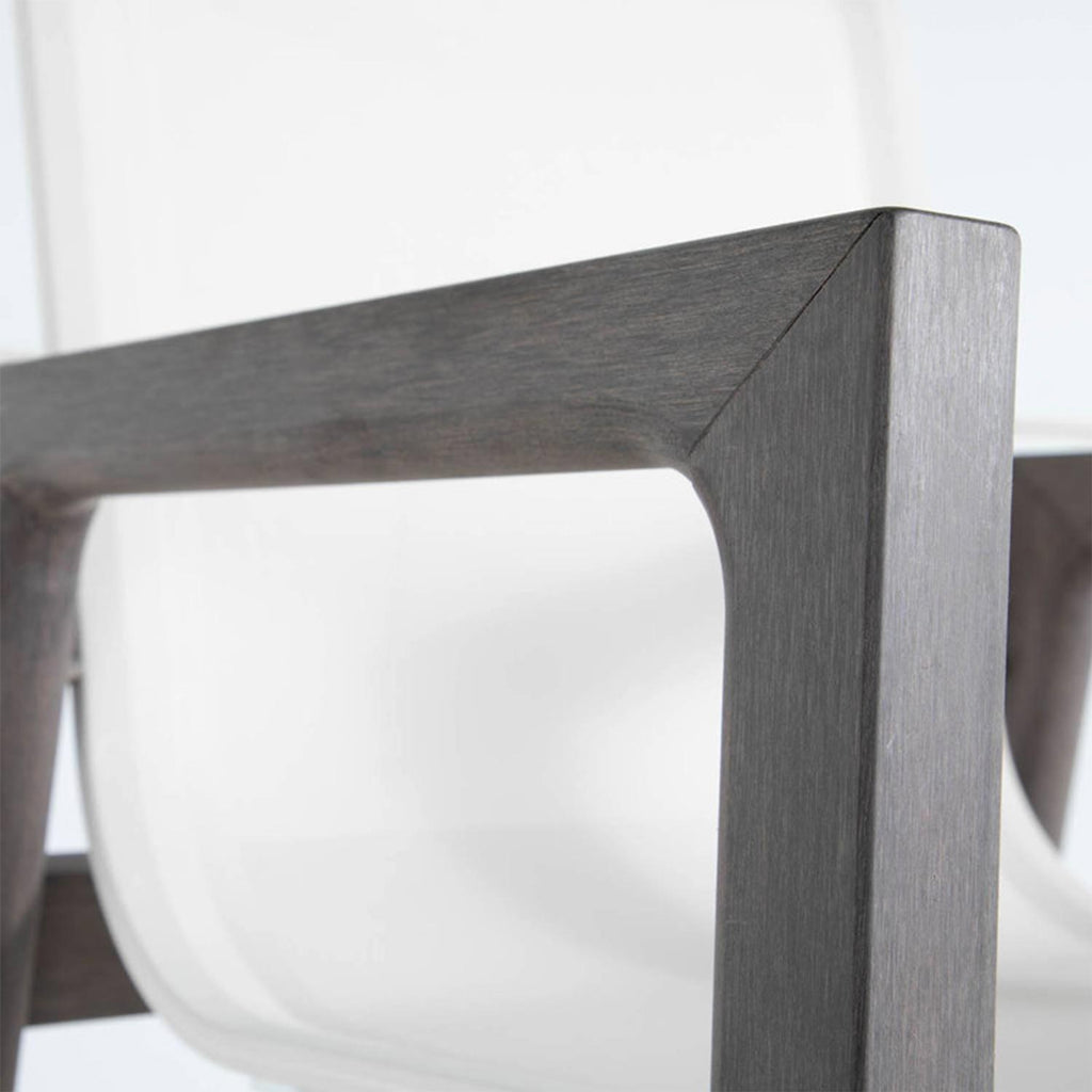 Loic Teak Outdoor Bar Stool