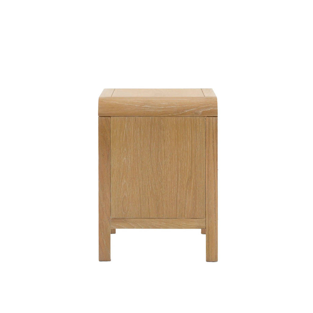 Nook Natural Rattan 1 Drawer Bedside Table