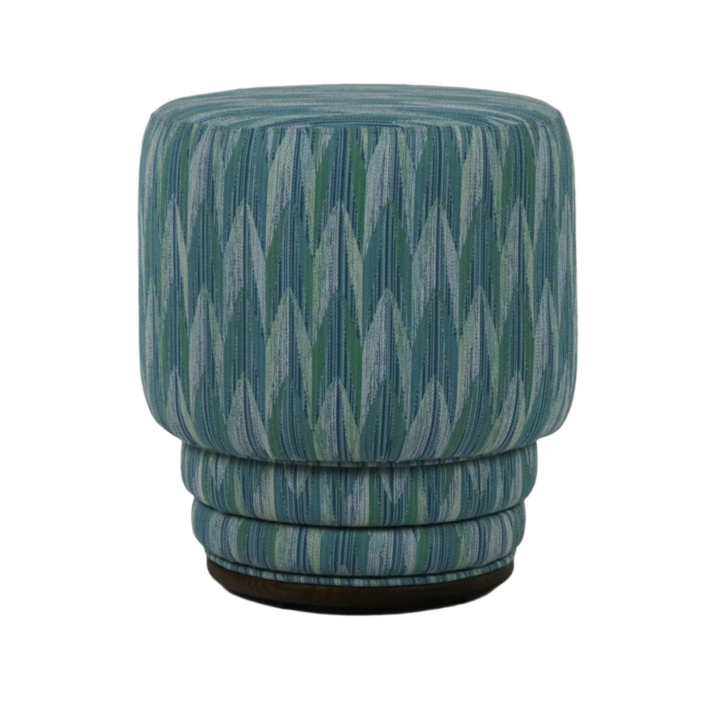 Ottoman with Schumacher Performance Fabric