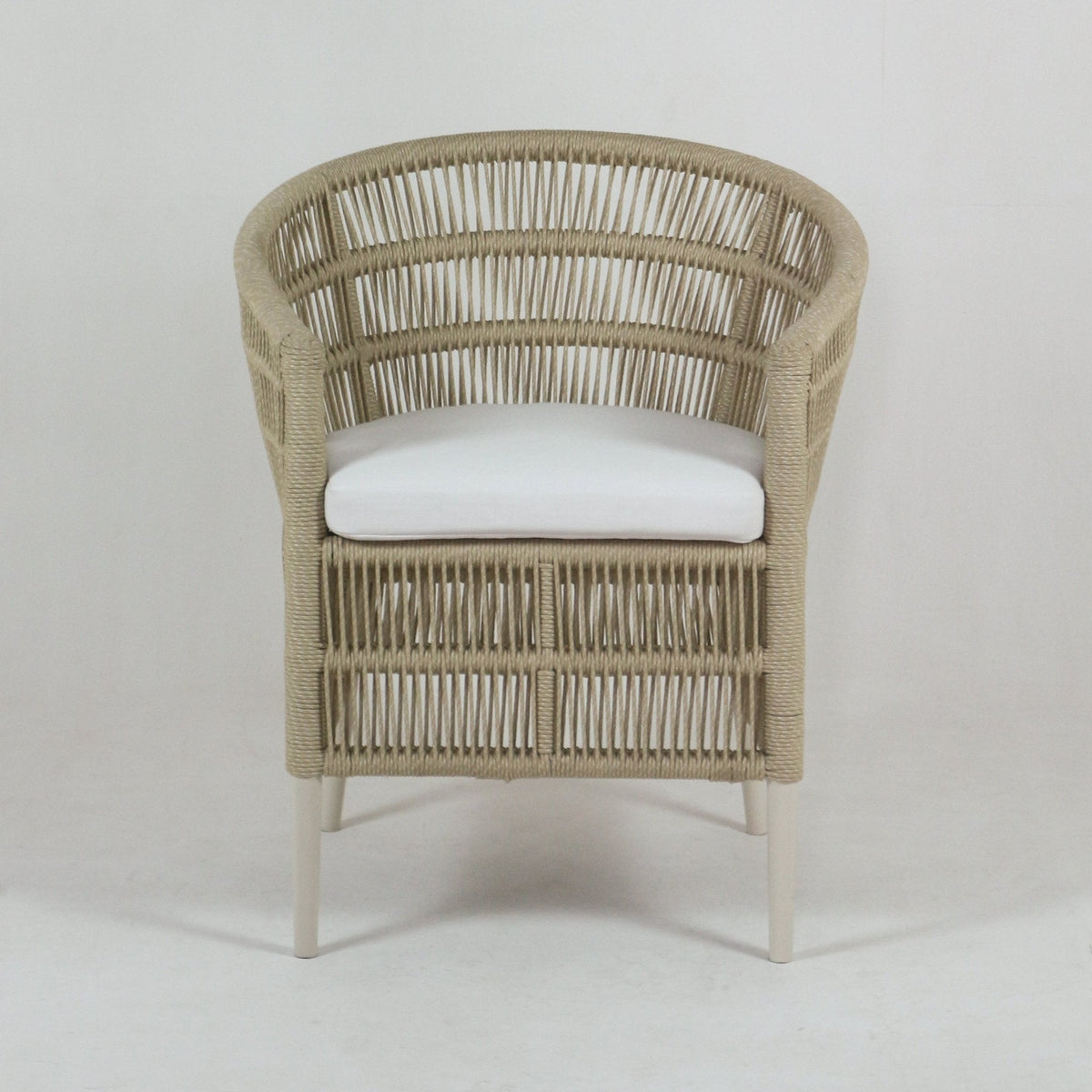 Light Flora Patio Chair with Sunbrella Fabric