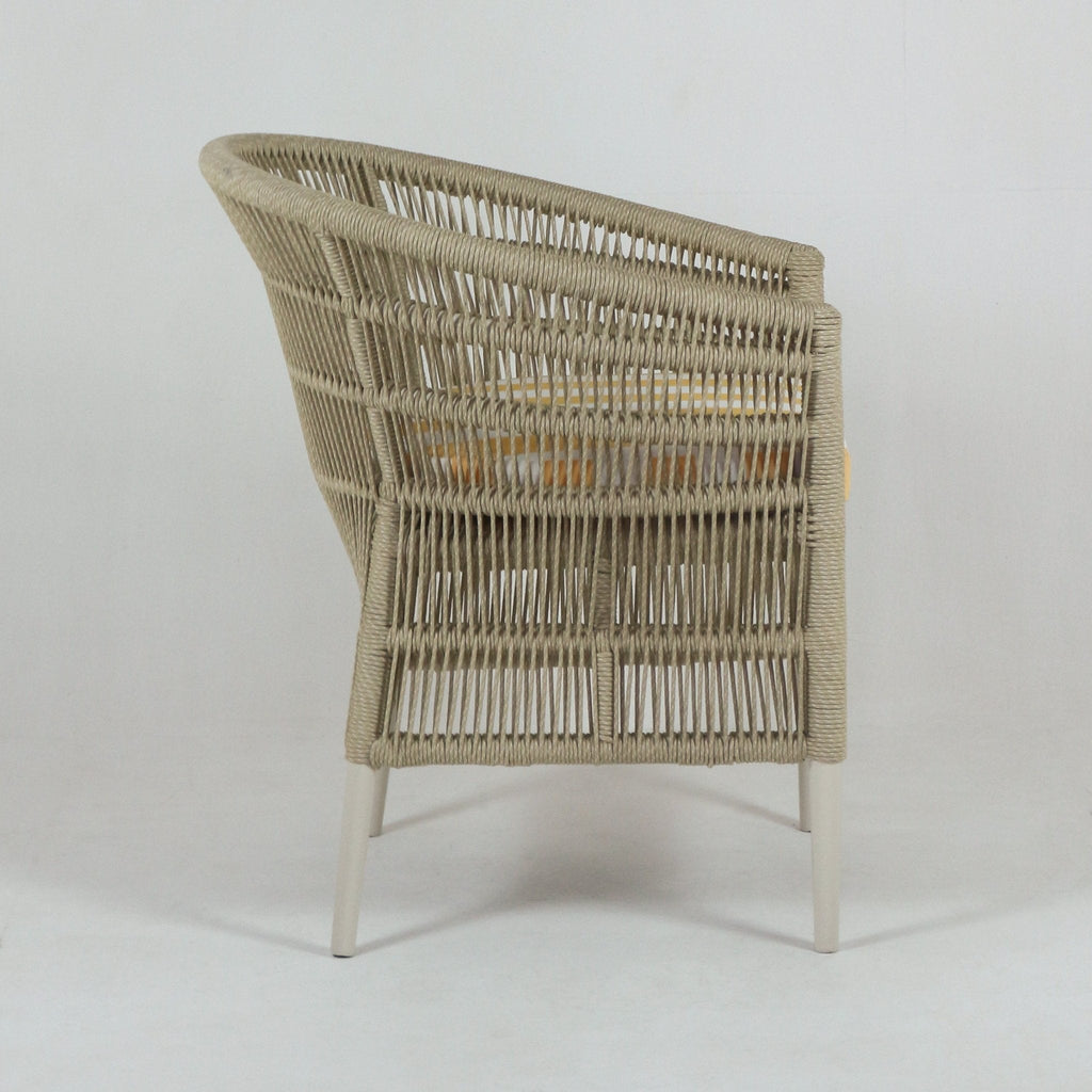 Light Flora Patio Chair with Sunbrella Fabric