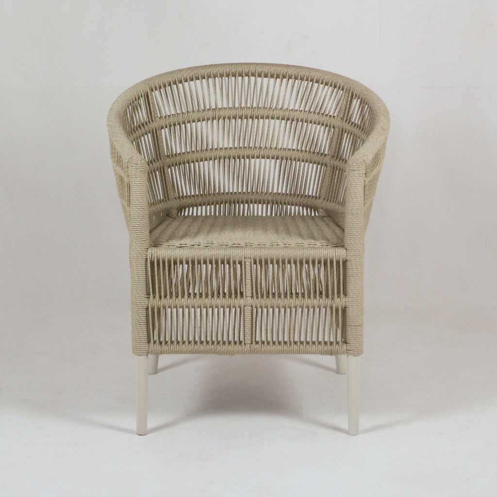 Light Flora Patio Chair with Sunbrella Fabric