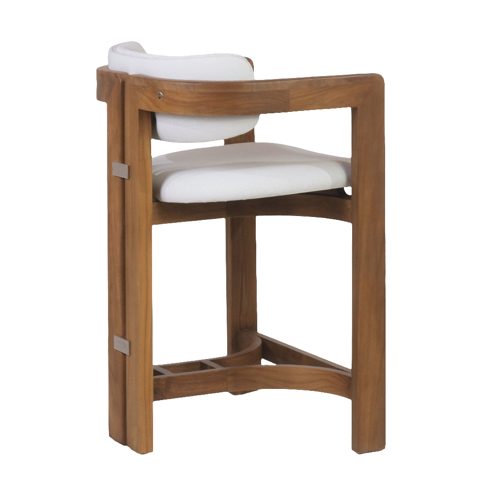Pamplona Teak Outdoor Bar & Counter Stool