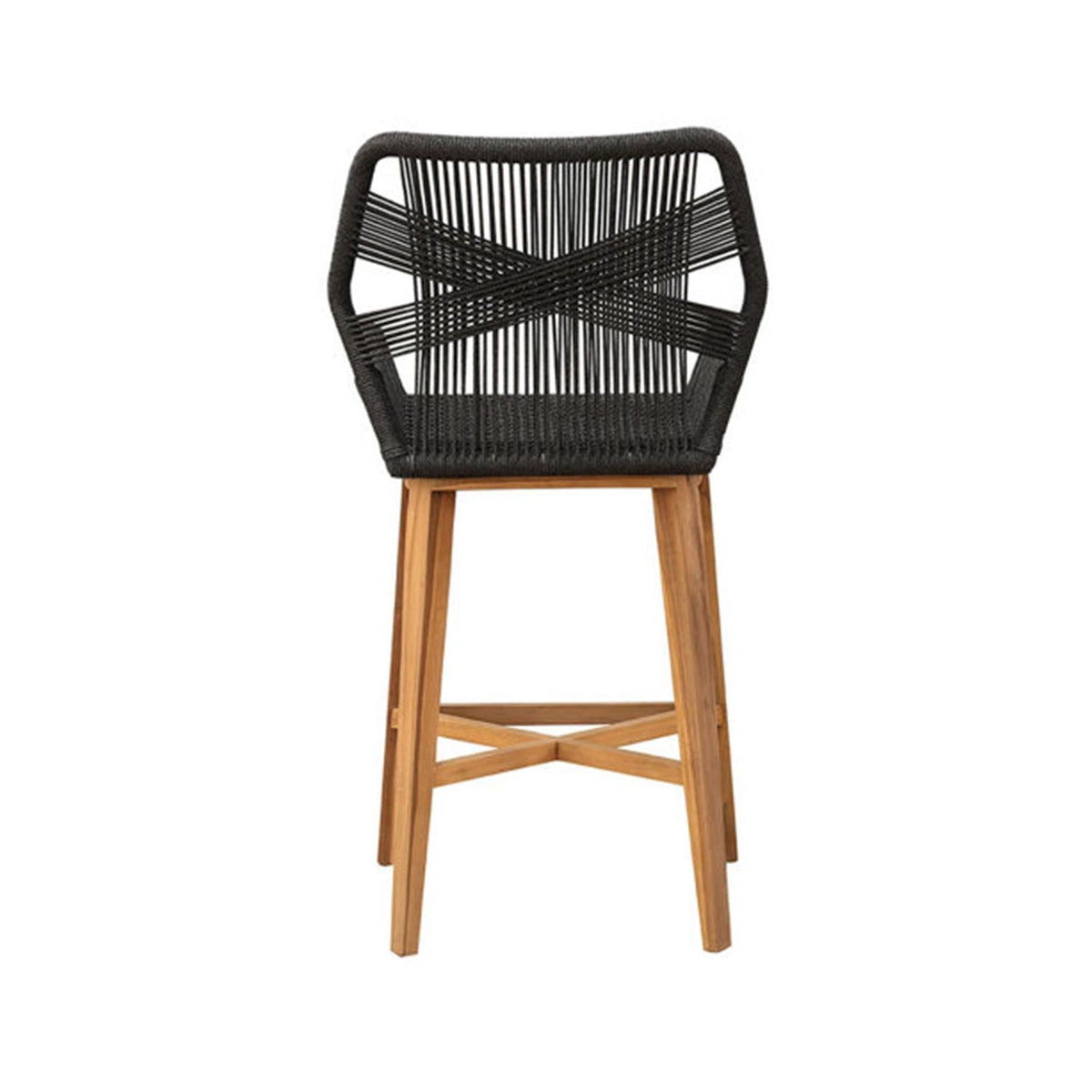 Pascal Teak Outdoor Bar Stool