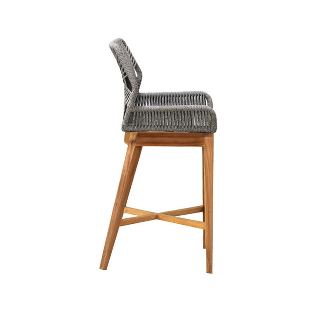 Pascal Teak Outdoor Bar Stool
