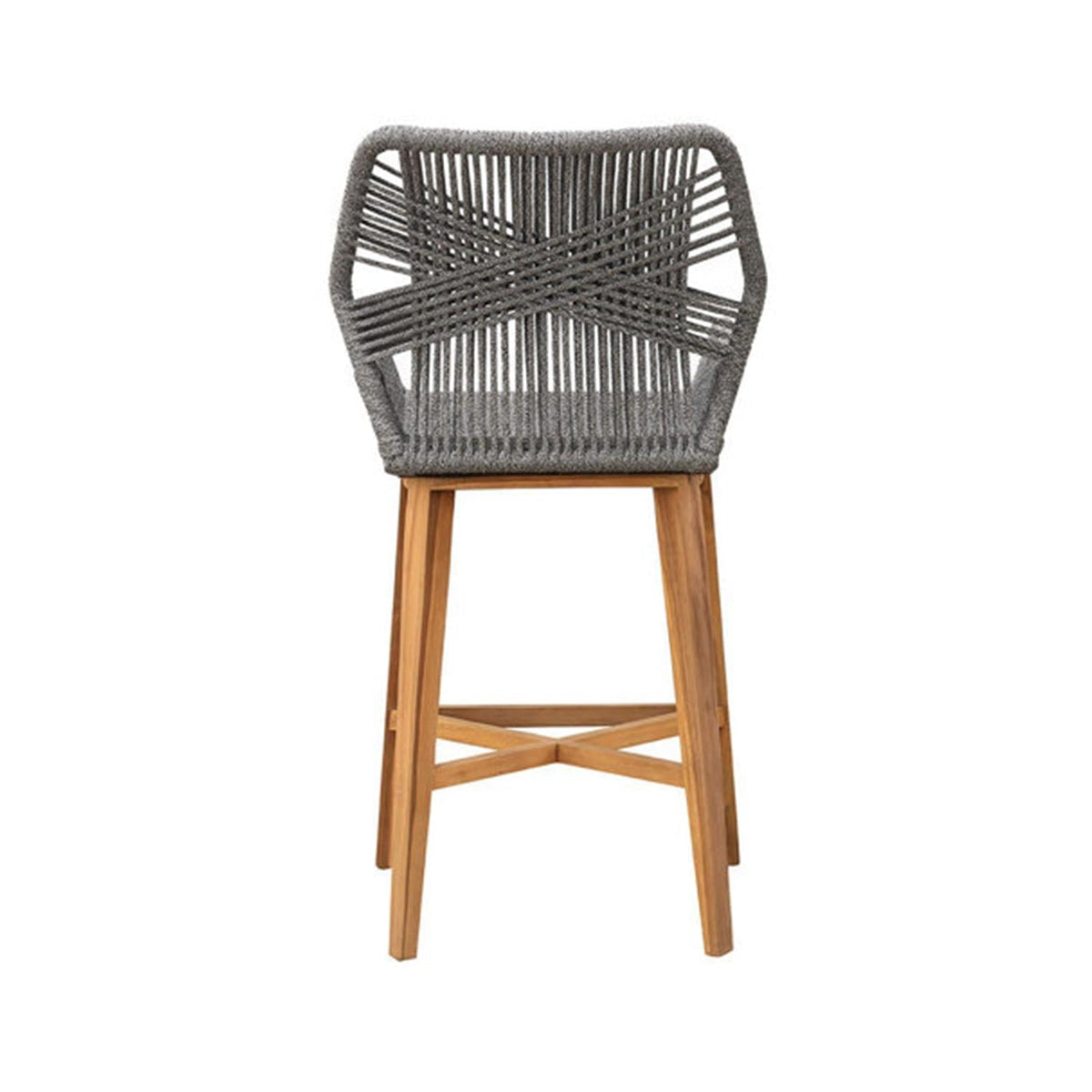 Pascal Teak Outdoor Bar Stool