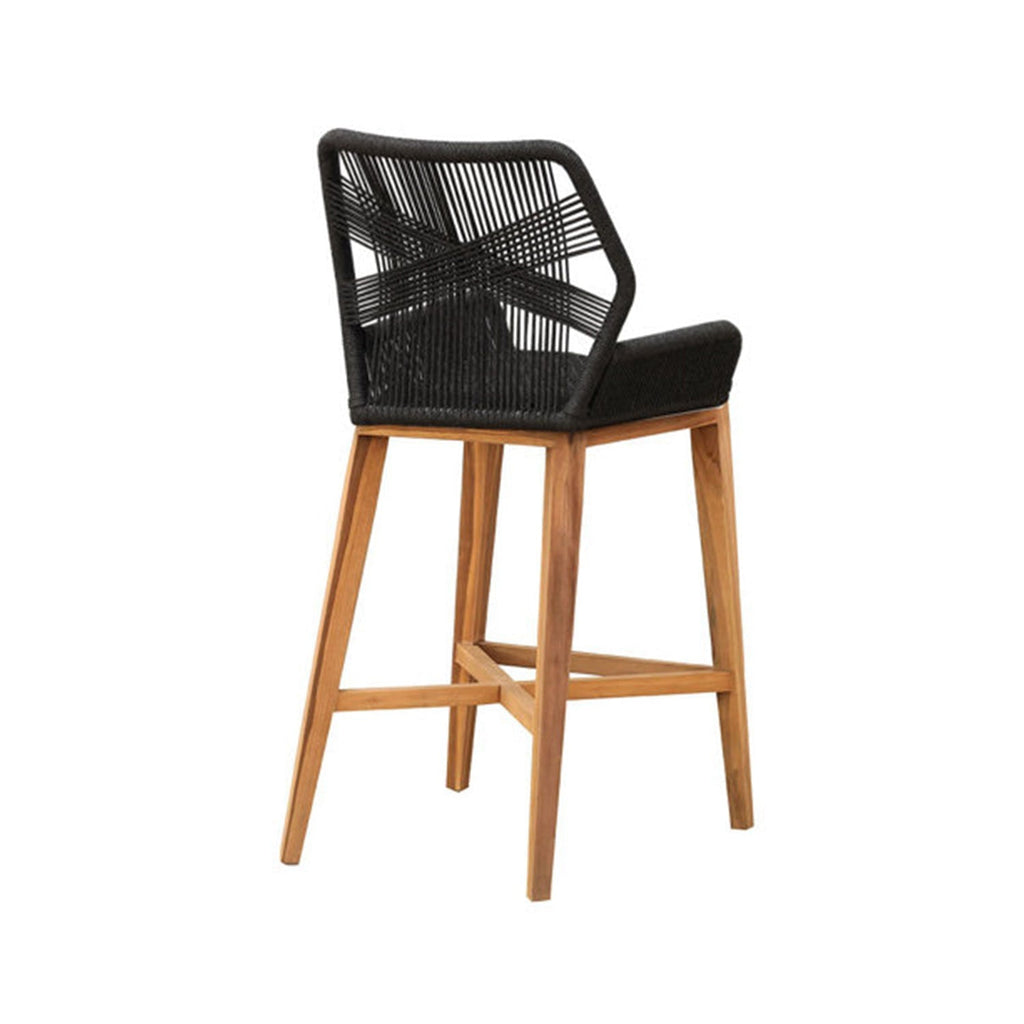 Pascal Teak Outdoor Bar Stool